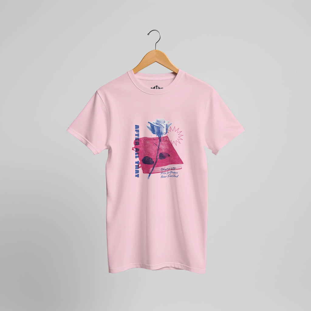 After All That T-Shirt | Rose in Pages Literary Art Design für Booklover & Tagträumer – T-Shirt for everyday use | AZIKX