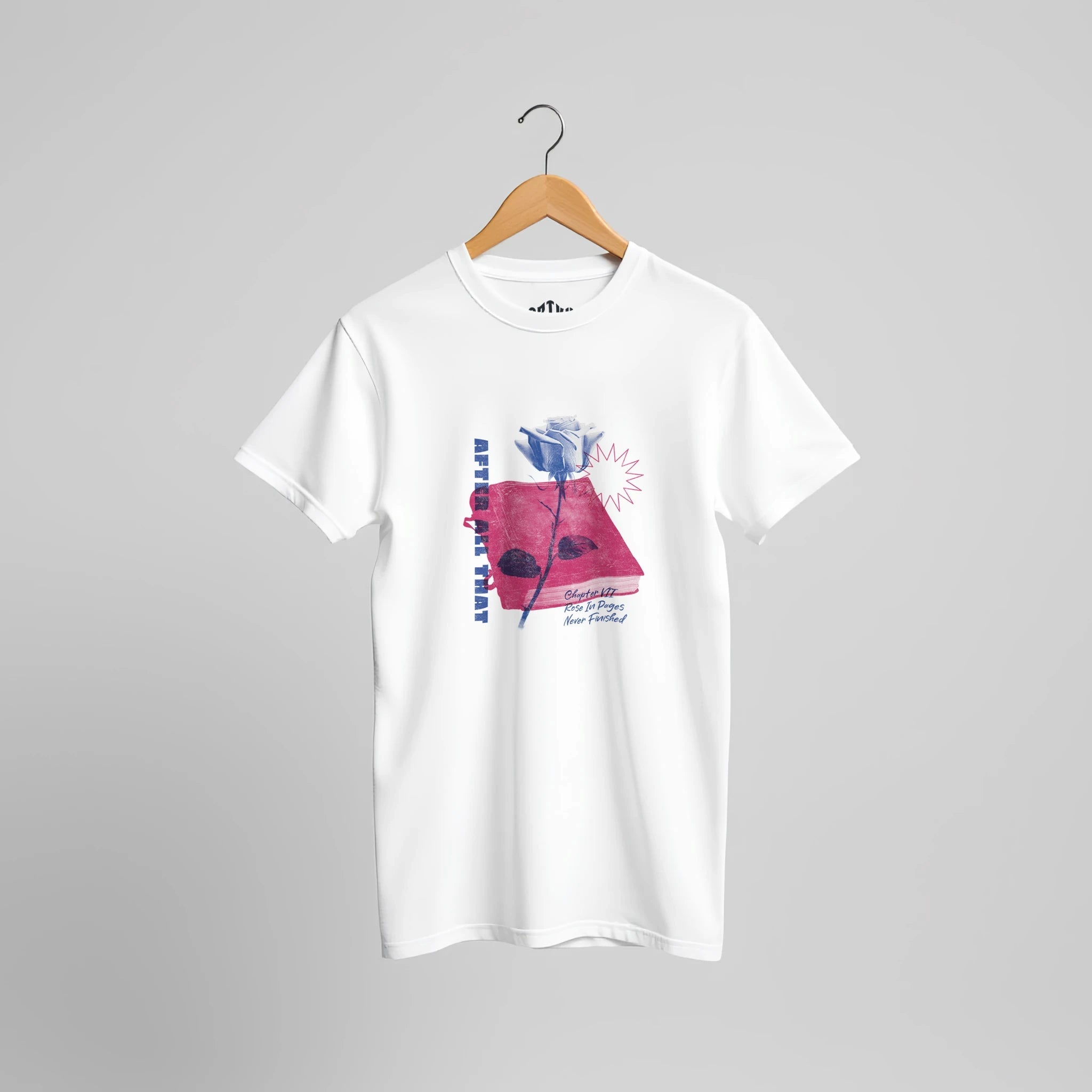 After All That T-Shirt | Rose in Pages Literary Art Design für Booklover & Tagträumer – T-Shirt for everyday use | AZIKX