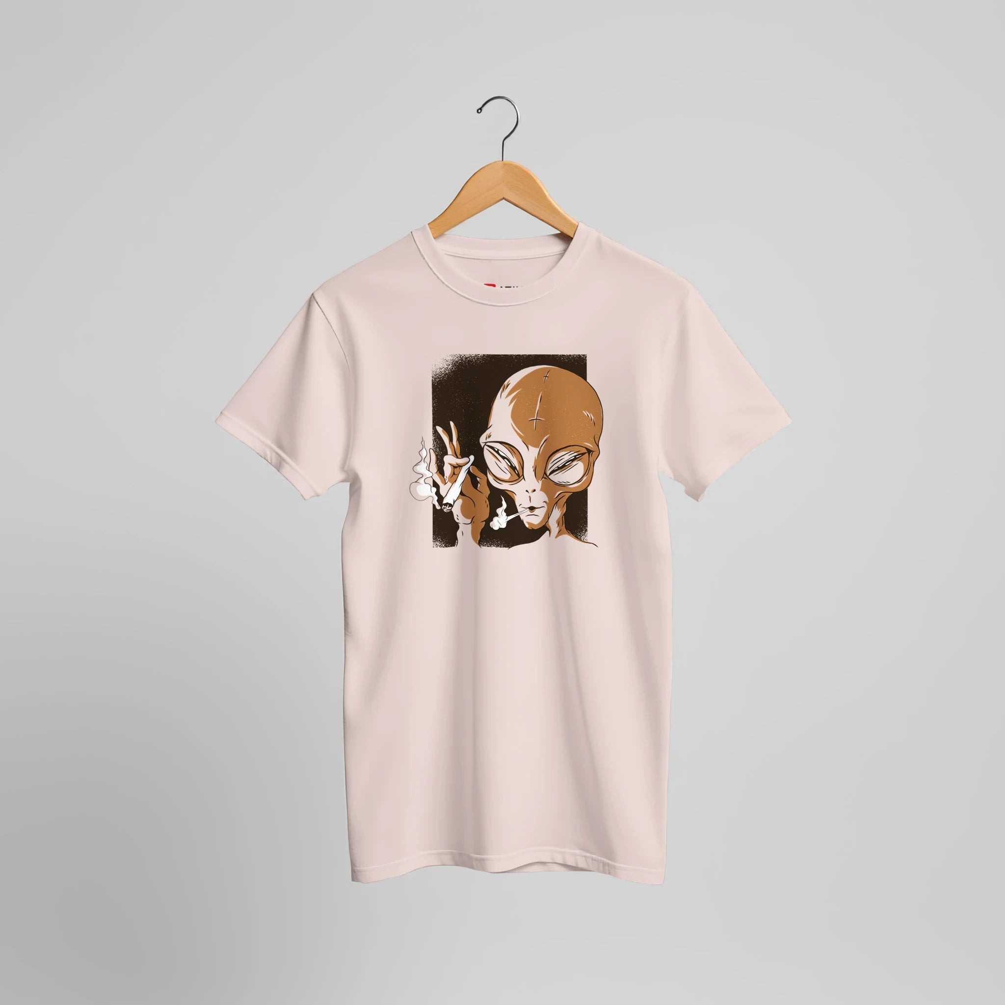 Alien Street Art Grafik T-Shirt Motiv | Auffälliges Urbanes Statement Shirt – T-Shirt for everyday use | AZIKX