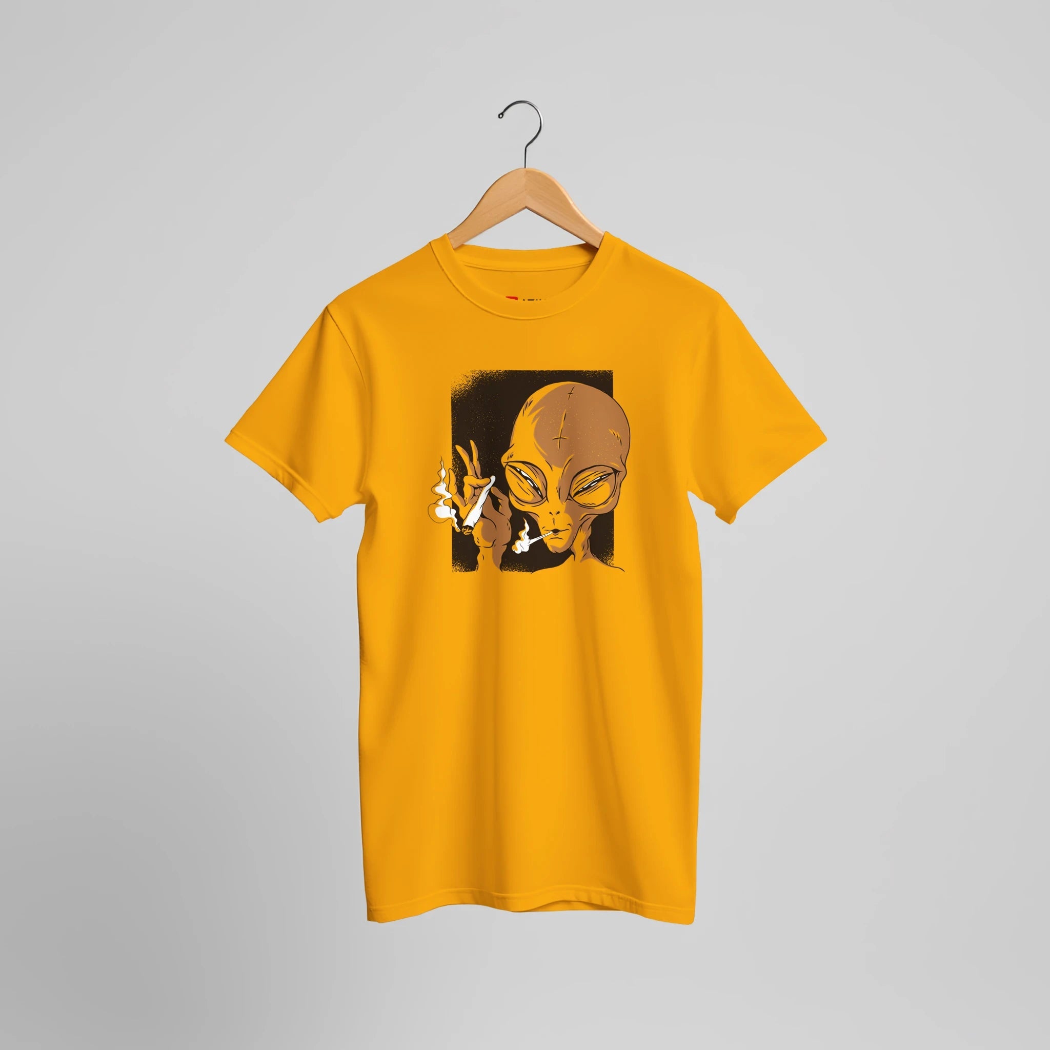 Alien Street Art Grafik T-Shirt Motiv | Auffälliges Urbanes Statement Shirt – T-Shirt for everyday use | AZIKX