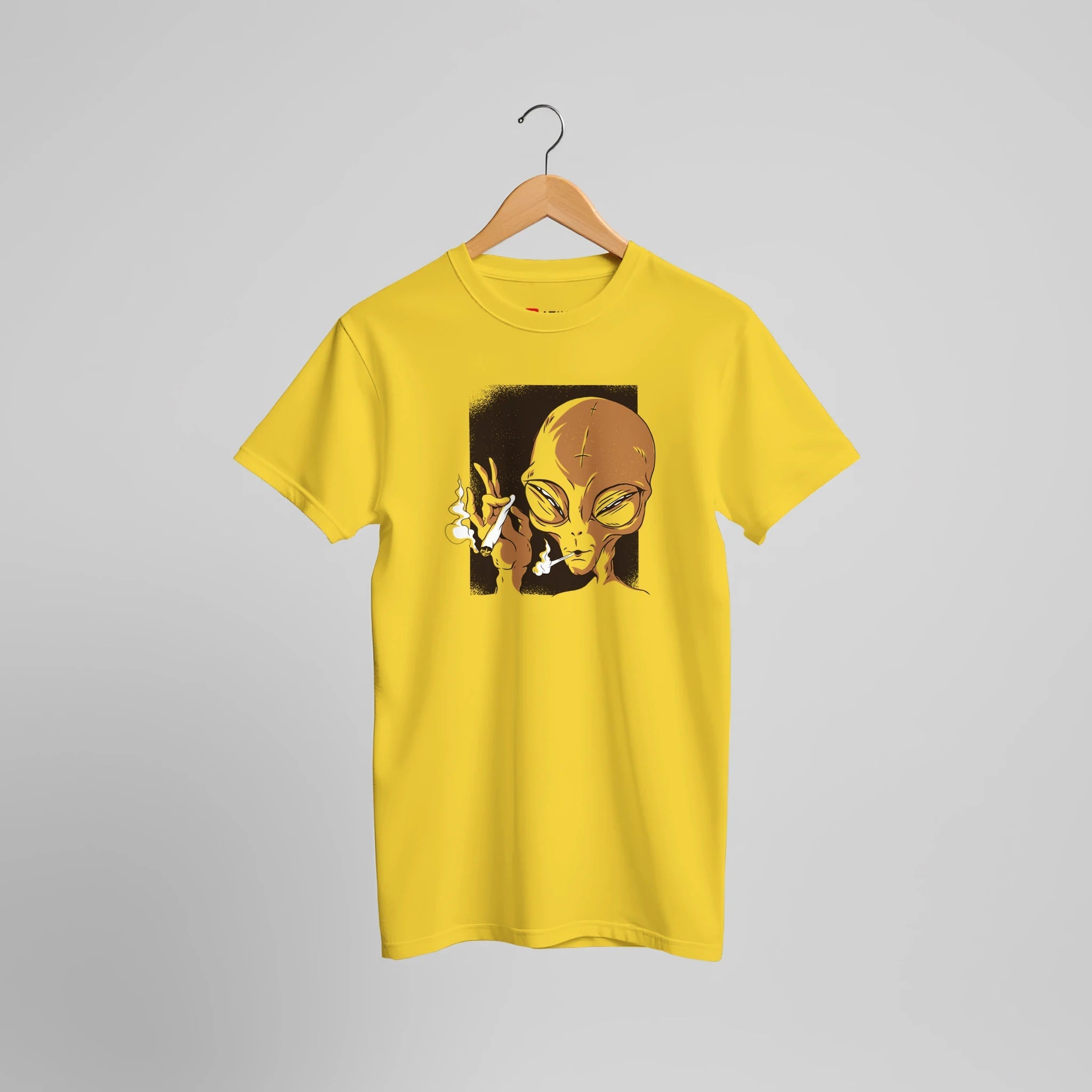 Alien Street Art Grafik T-Shirt Motiv | Auffälliges Urbanes Statement Shirt – T-Shirt for everyday use | AZIKX