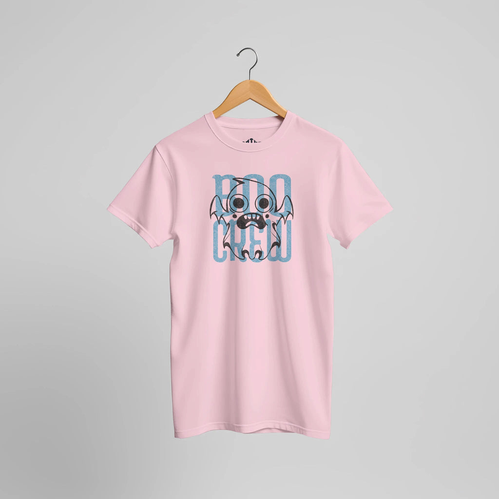 Boo Crew Monster T-Shirt | Lustiges Cartoon Geist Design für Halloween & Kinder – T-Shirt for everyday use | AZIKX