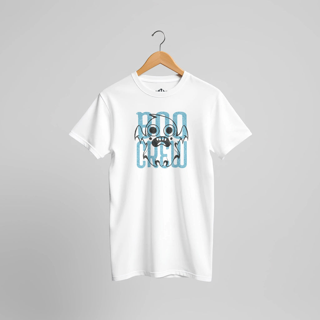 Boo Crew Monster T-Shirt | Lustiges Cartoon Geist Design für Halloween & Kinder – T-Shirt for everyday use | AZIKX