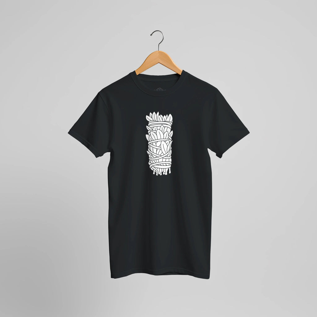Bound by Nature T-Shirt | Botanisches Blattkunst Design mit Organischer Ästhetik – T-Shirt for everyday use | AZIKX