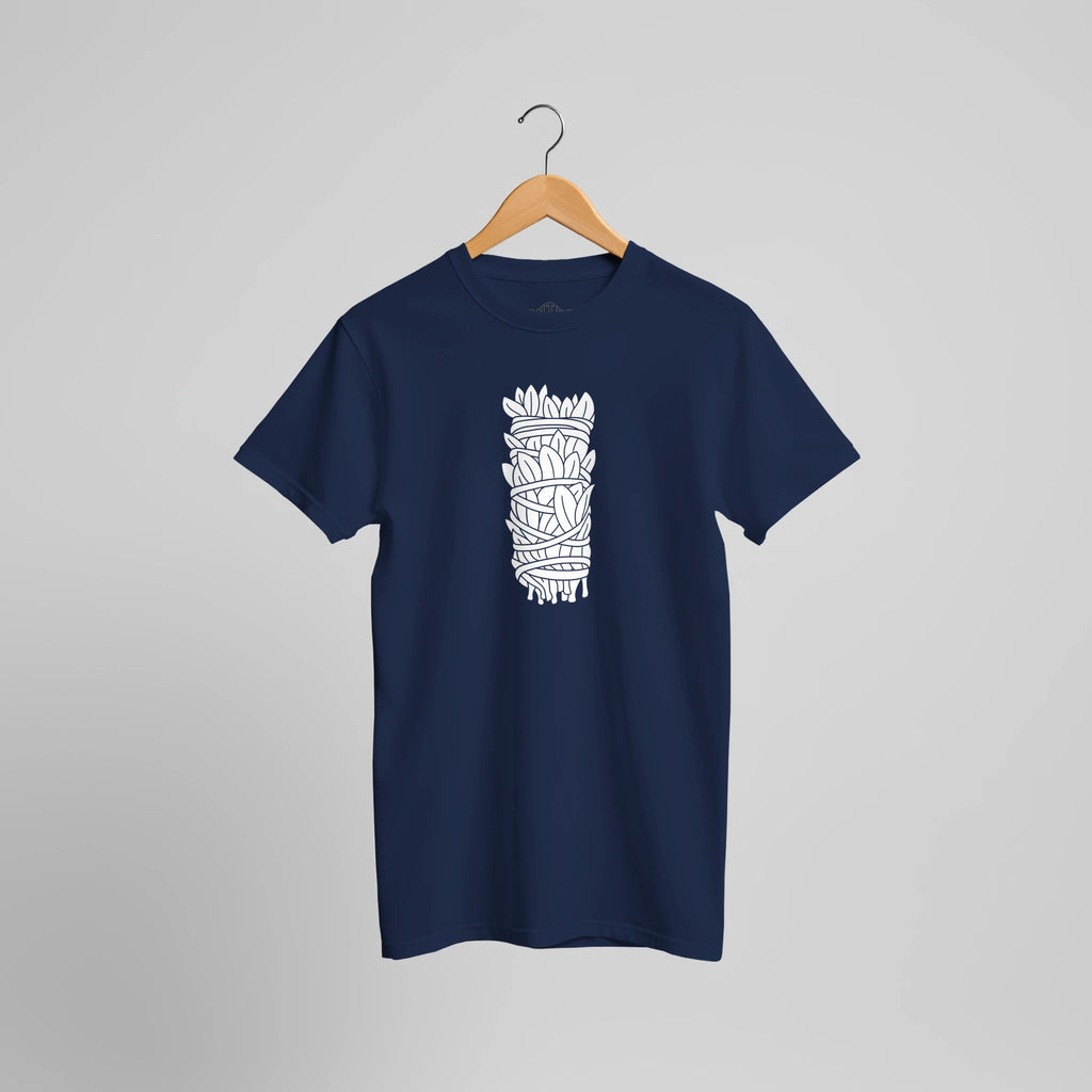 Bound by Nature T-Shirt | Botanisches Blattkunst Design mit Organischer Ästhetik – T-Shirt for everyday use | AZIKX