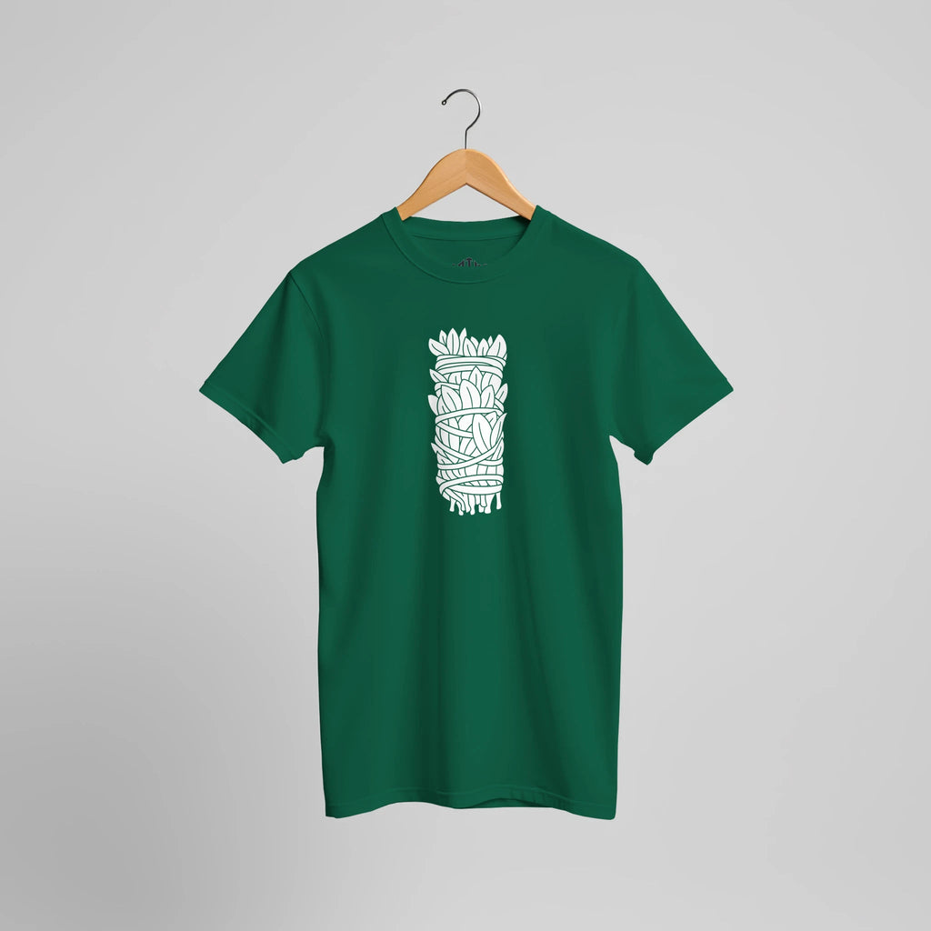 Bound by Nature T-Shirt | Botanisches Blattkunst Design mit Organischer Ästhetik – T-Shirt for everyday use | AZIKX