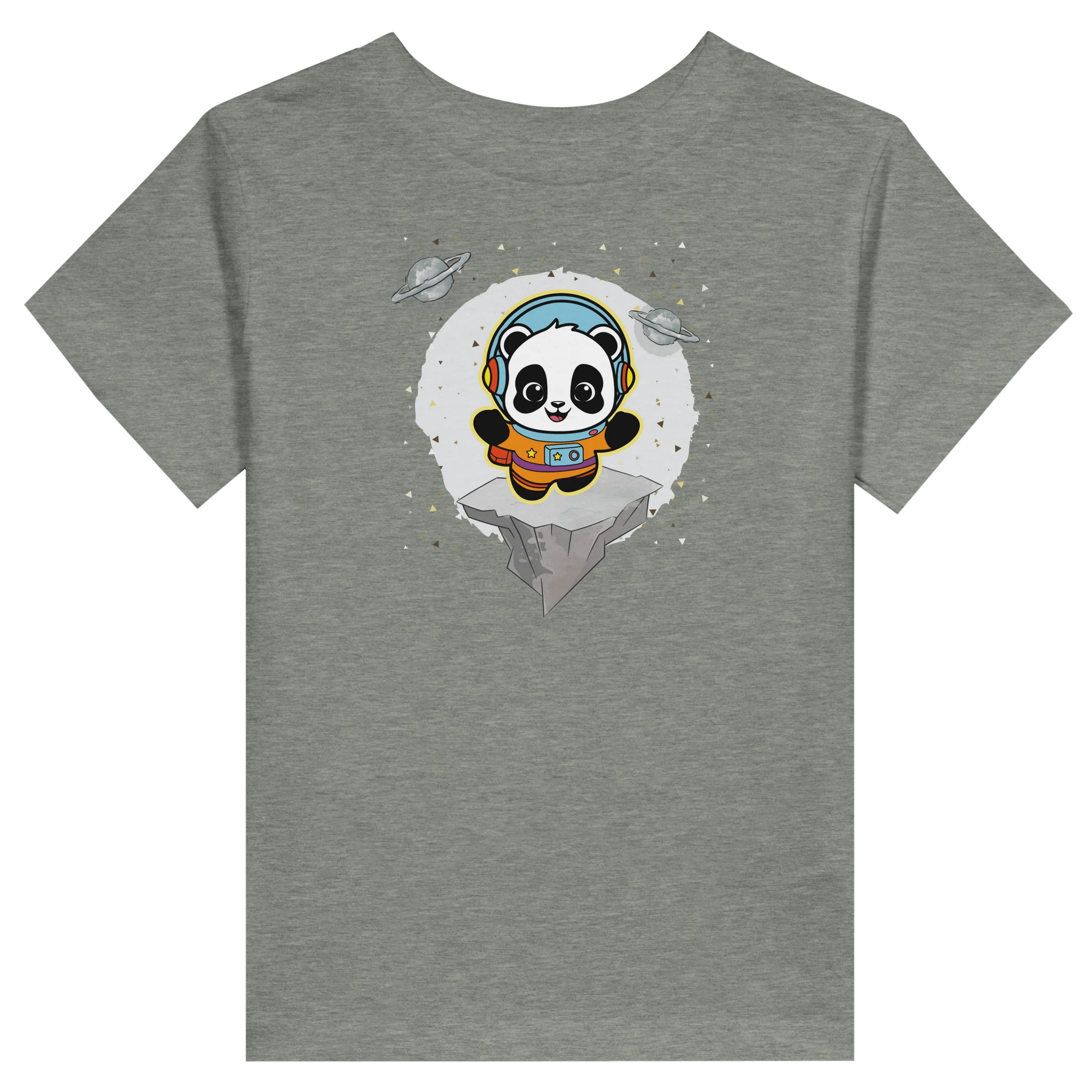 Cute Panda Astronaut T-Shirt | Kids Space Adventure Graphic Tee – Print Material for everyday use | AZIKX.STORE