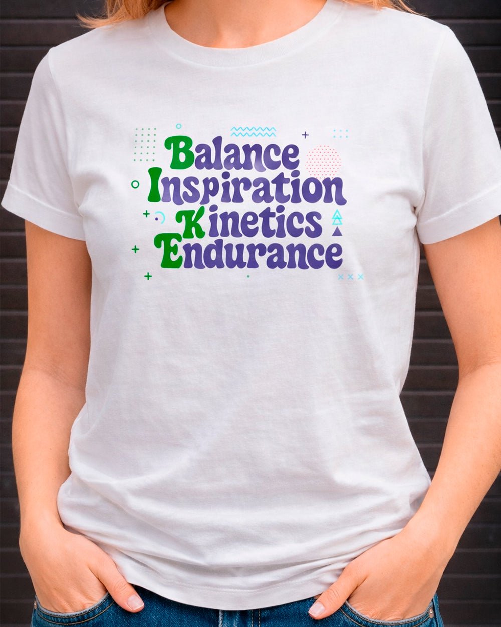 Cycling Typography T-Shirt | Urban Cycling Style – Print Material for everyday use | AZIKX.STORE