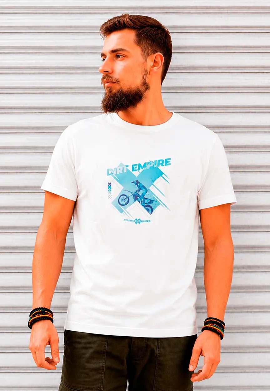 Dirt Empire Motocross T-Shirt | Offroad Racing Abenteuer Design – Print Material for everyday use | AZIKX