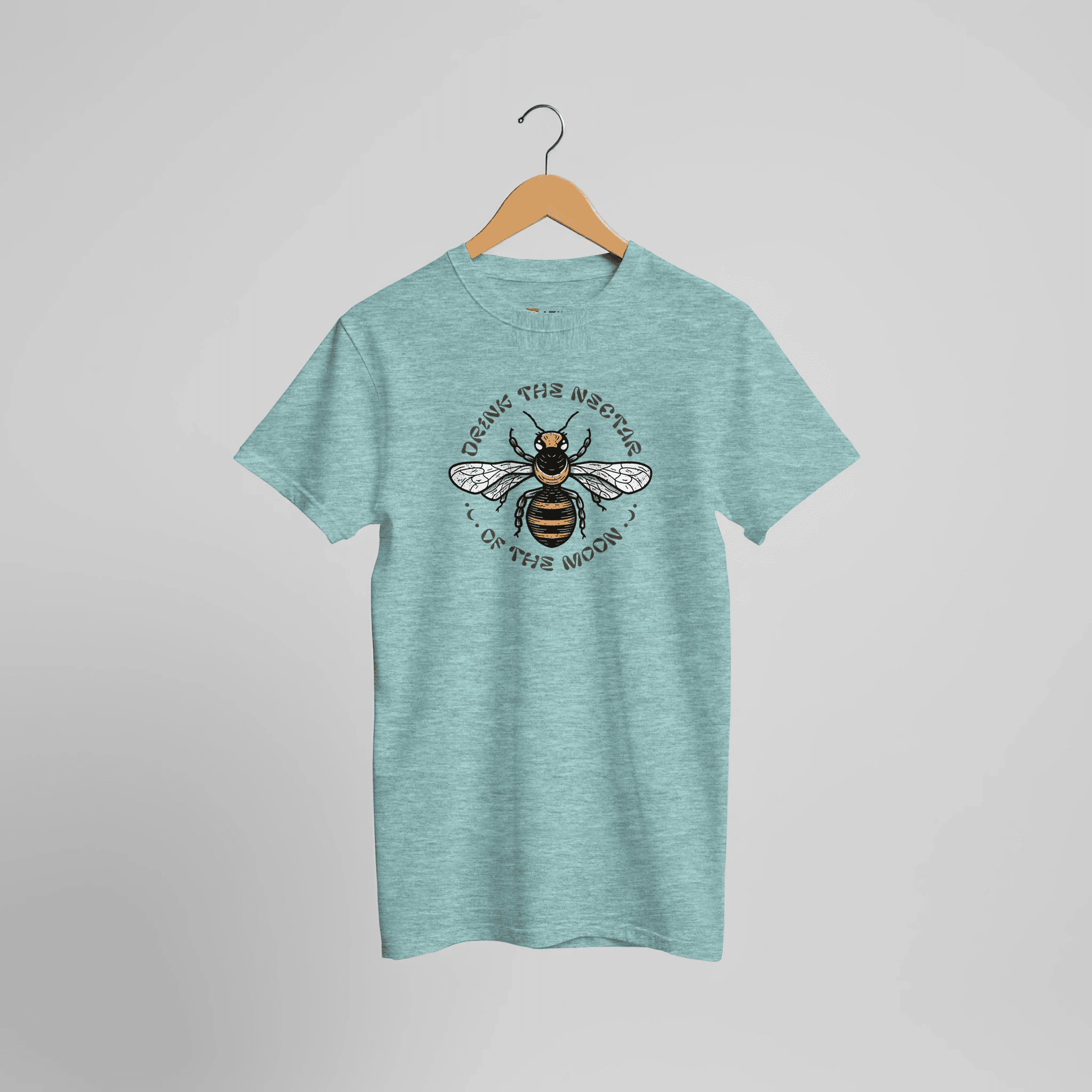 Drink The Nectar Bienen T-Shirt | Mystisches Honigbiene Natur Design – T-Shirt for everyday use | AZIKX
