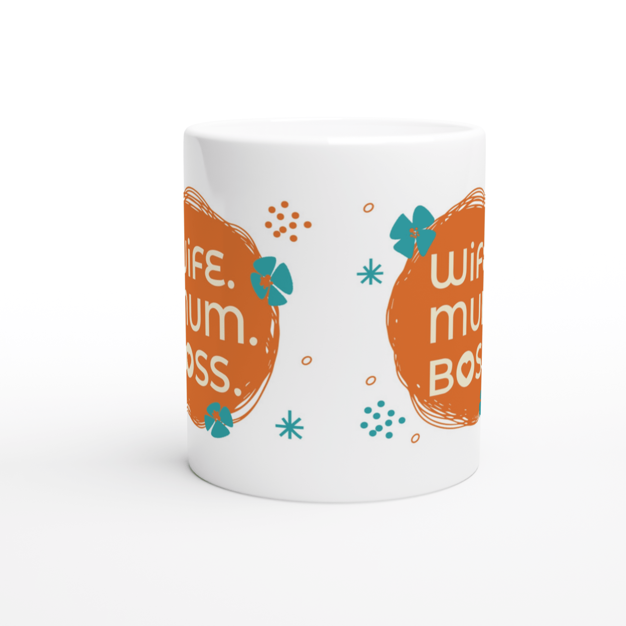 Ehefrau Mutter Chefin – Hochwertige Keramiktasse für selbstbewusste Frauen – Keramiktasse for everyday use | azikx.store