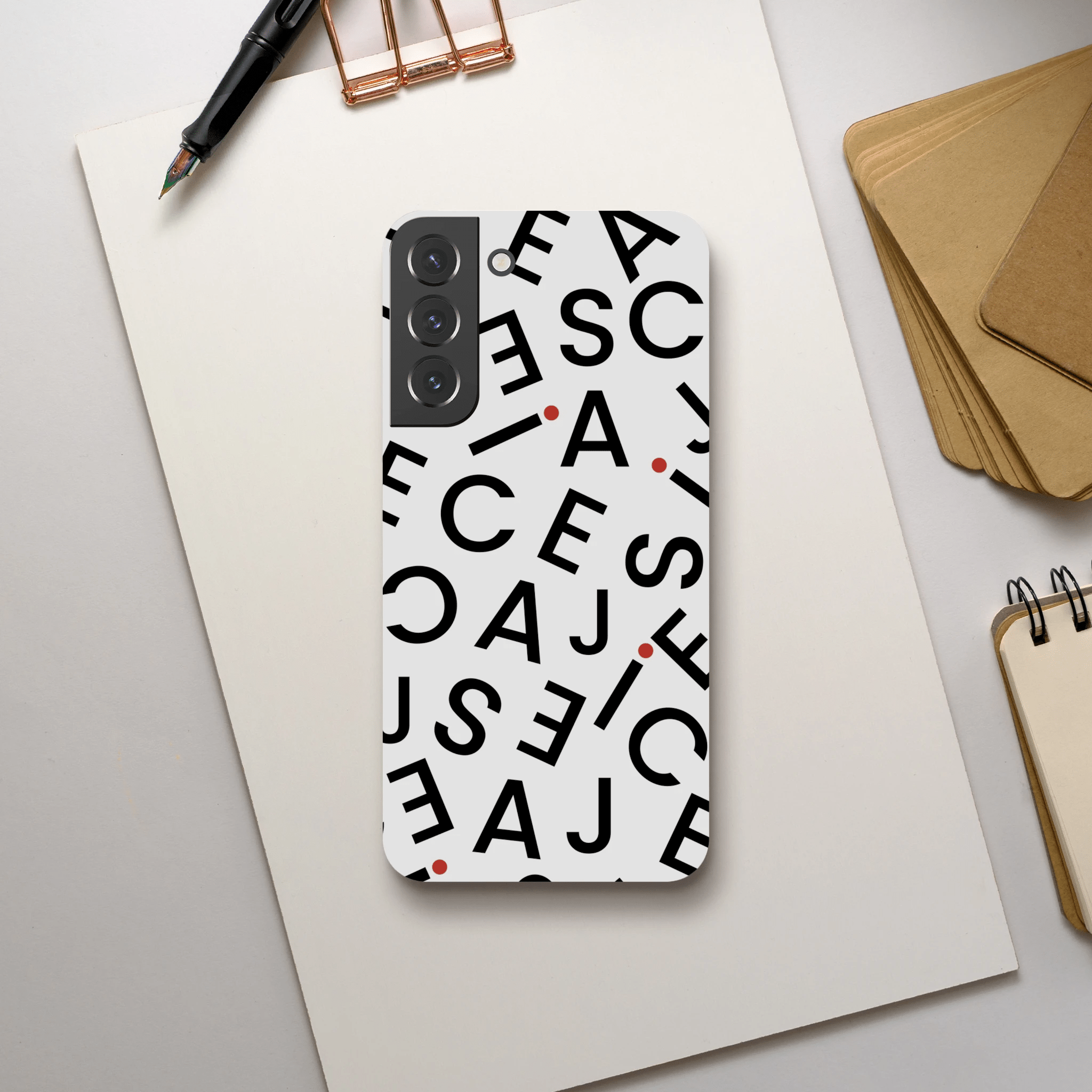 Hidden Name Jessica Samsung Galaxy Case | Personalized Slim Samsung Case – Samsung for everyday use | AZIKX.STORE