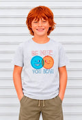 Kinder Freundschaft T-Shirt | Lustiges Be Nice You Bean Motiv | AZIKX