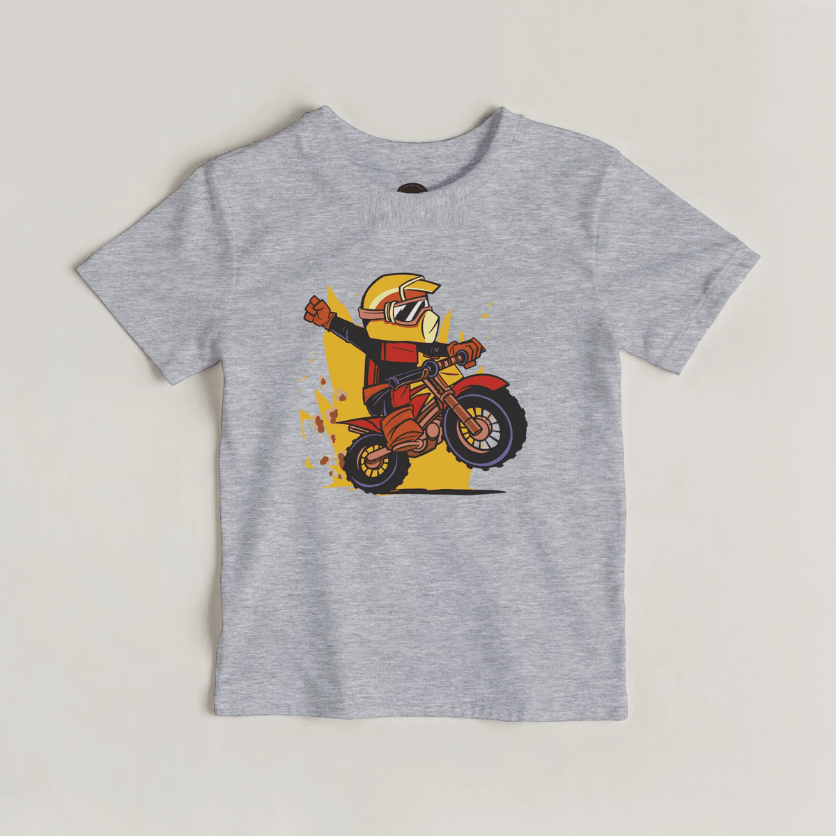 Kinder Motocross T-Shirt | Cooles Dirtbike Abenteuer Design – T-Shirt for everyday use | AZIKX