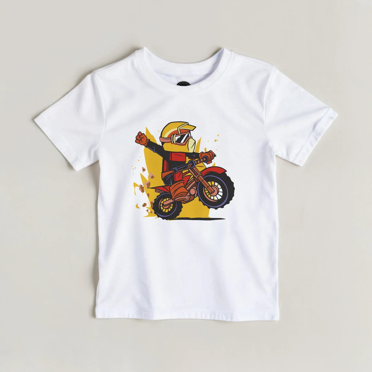 Kinder Motocross T-Shirt | Cooles Dirtbike Abenteuer Design – T-Shirt for everyday use | AZIKX
