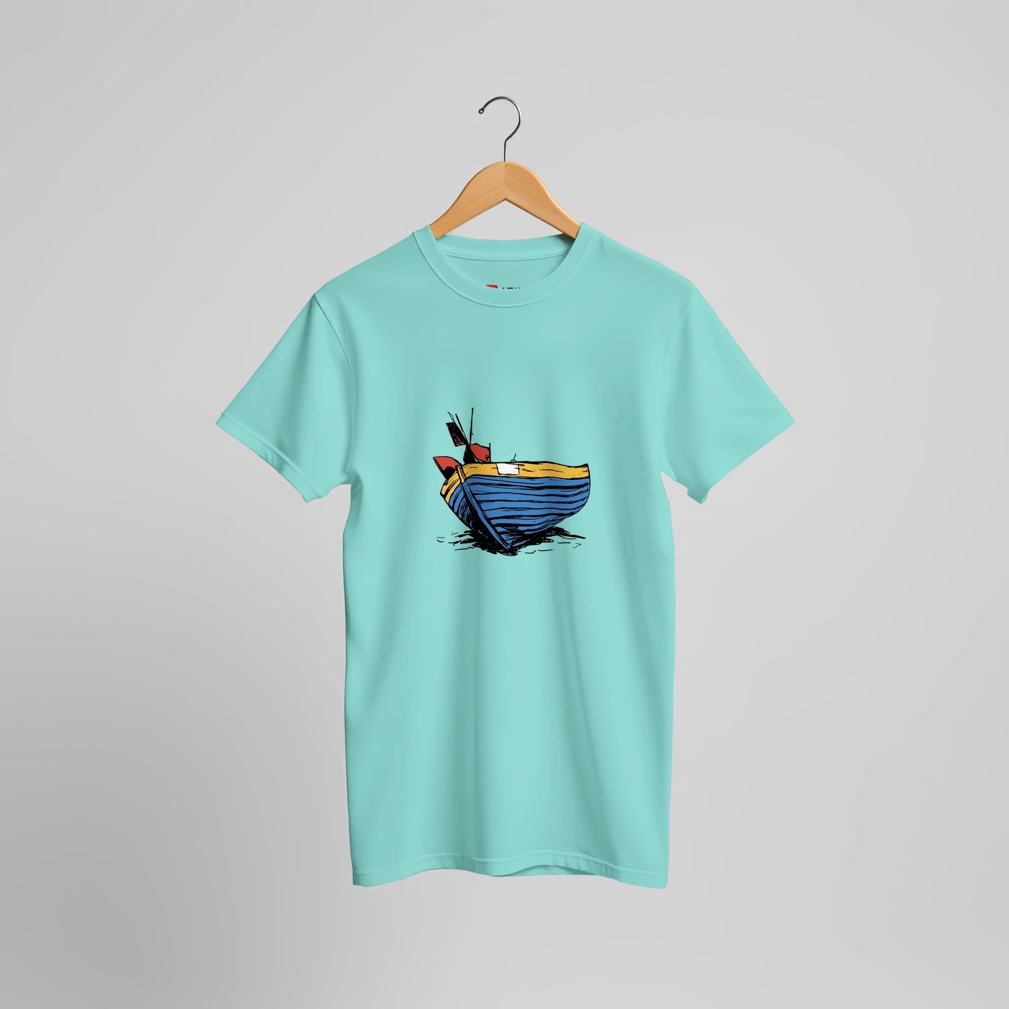 Küstenabenteuer Fischerboot T-Shirt | Maritimes Ozean Design Streetwear – T-Shirt for everyday use | AZIKX