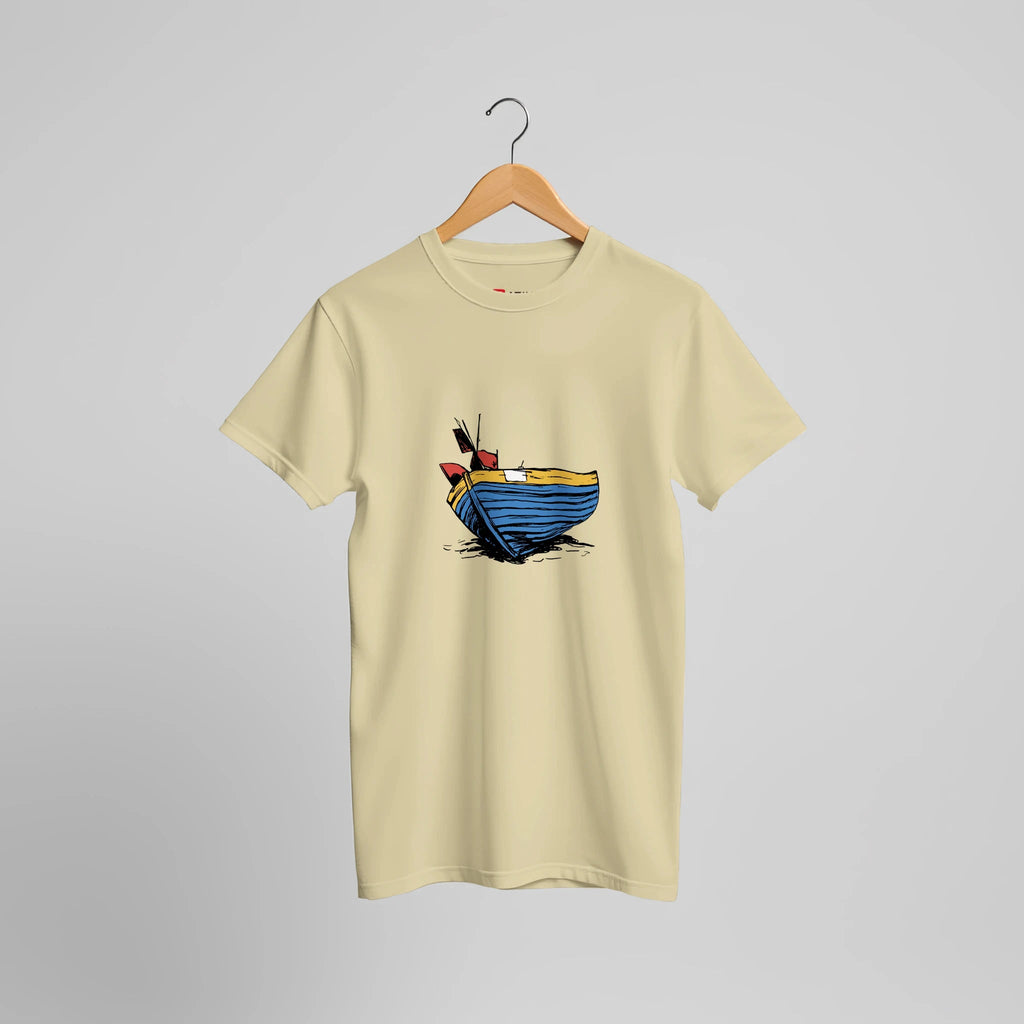 Küstenabenteuer Fischerboot T-Shirt | Maritimes Ozean Design Streetwear – T-Shirt for everyday use | AZIKX