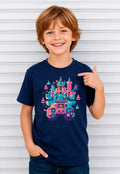 Magisches Schloss Kinder T-Shirt | Fantasie Spielkonsole | AZIKX