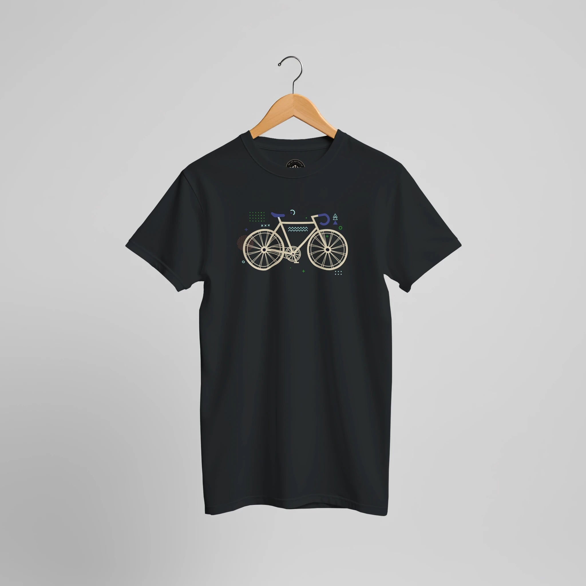 Minimalistisches Fahrrad T-Shirt | Modernes Rennrad Design für Fahrradfans & Radfahrer – Print Material for everyday use | AZIKX