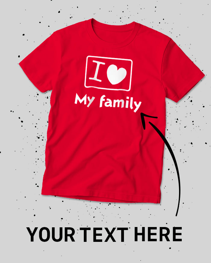 Custom Personalized T-Shirt | Create Your Own Colorful Design Tee