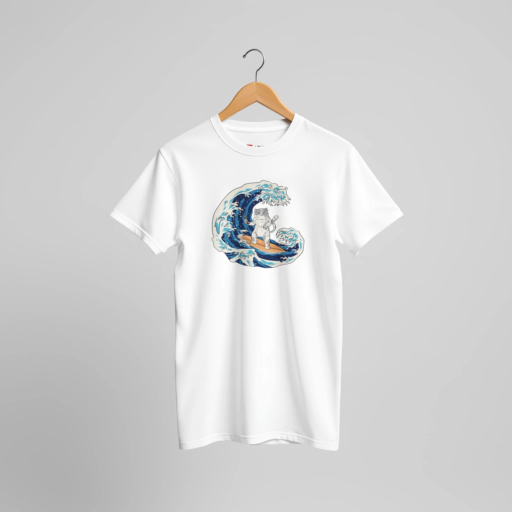 Ocean Vibes T-Shirt | Surfer Stimmung mit kraftvollen Meereswellen – T-Shirt for everyday use | AZIKX