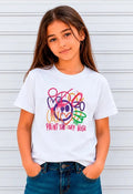 Paint the Sky High Kinder T-Shirt | Buntes Graffiti Design | AZIKX