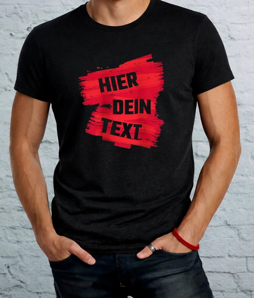 Personalisierbares Text Design T-Shirt | Individuelles Statement Shirt – T-Shirt for everyday use | azikx.store