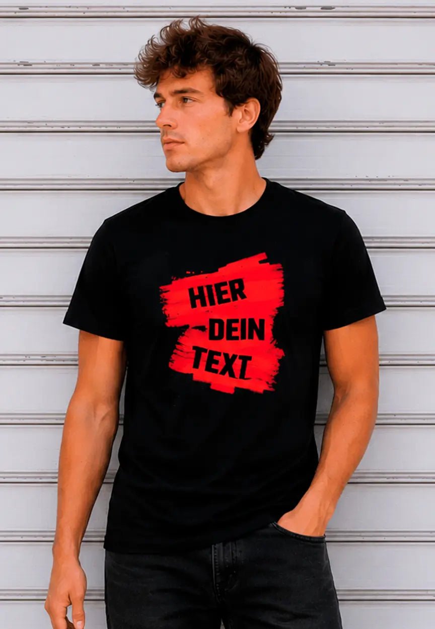 Personalisierbares Text Design T-Shirt | Individuelles Statement Shirt – T-Shirt for everyday use | AZIKX