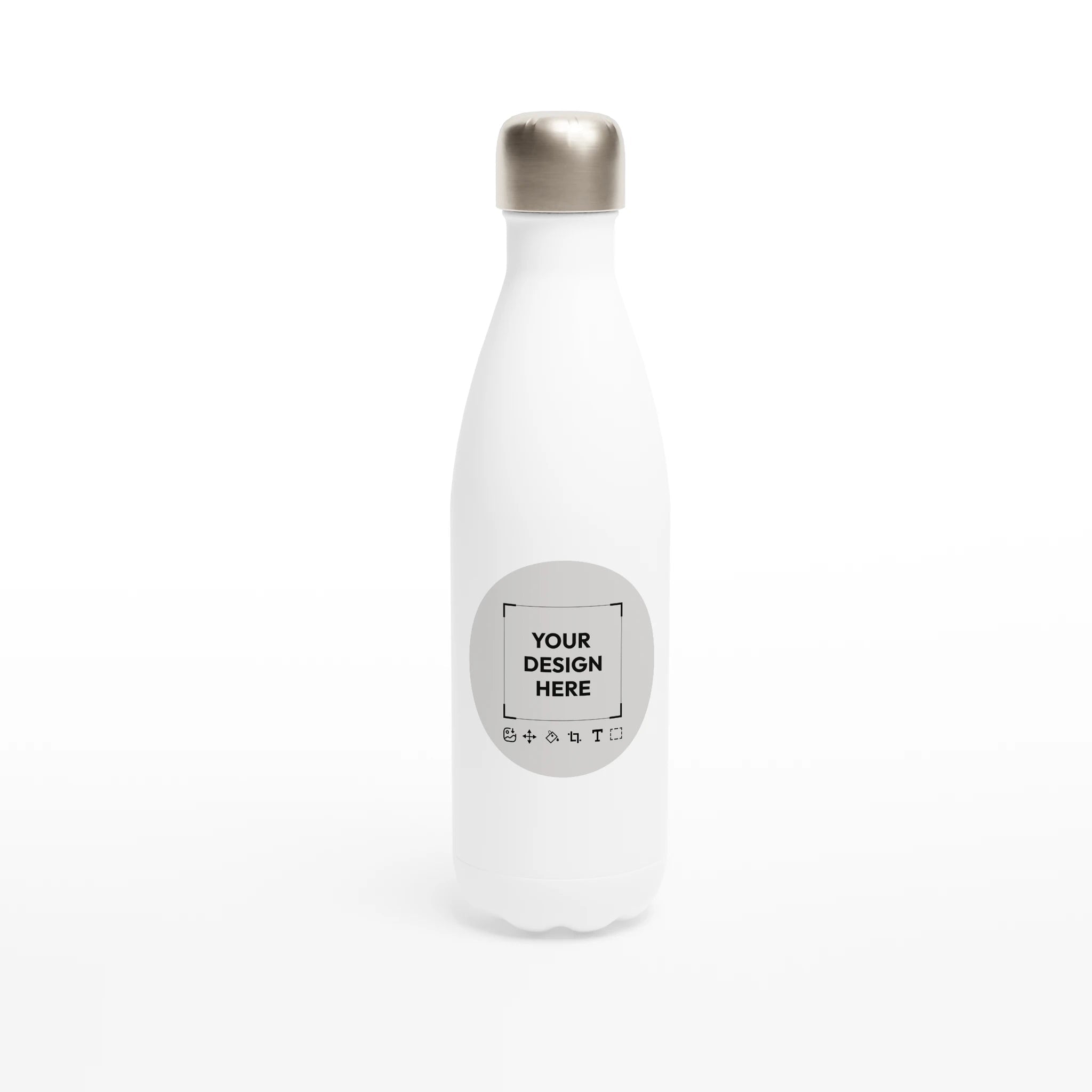 Personalisierte Edelstahl Trinkflasche | Eigener Text oder Foto Design – Thermobecher for everyday use | AZIKX