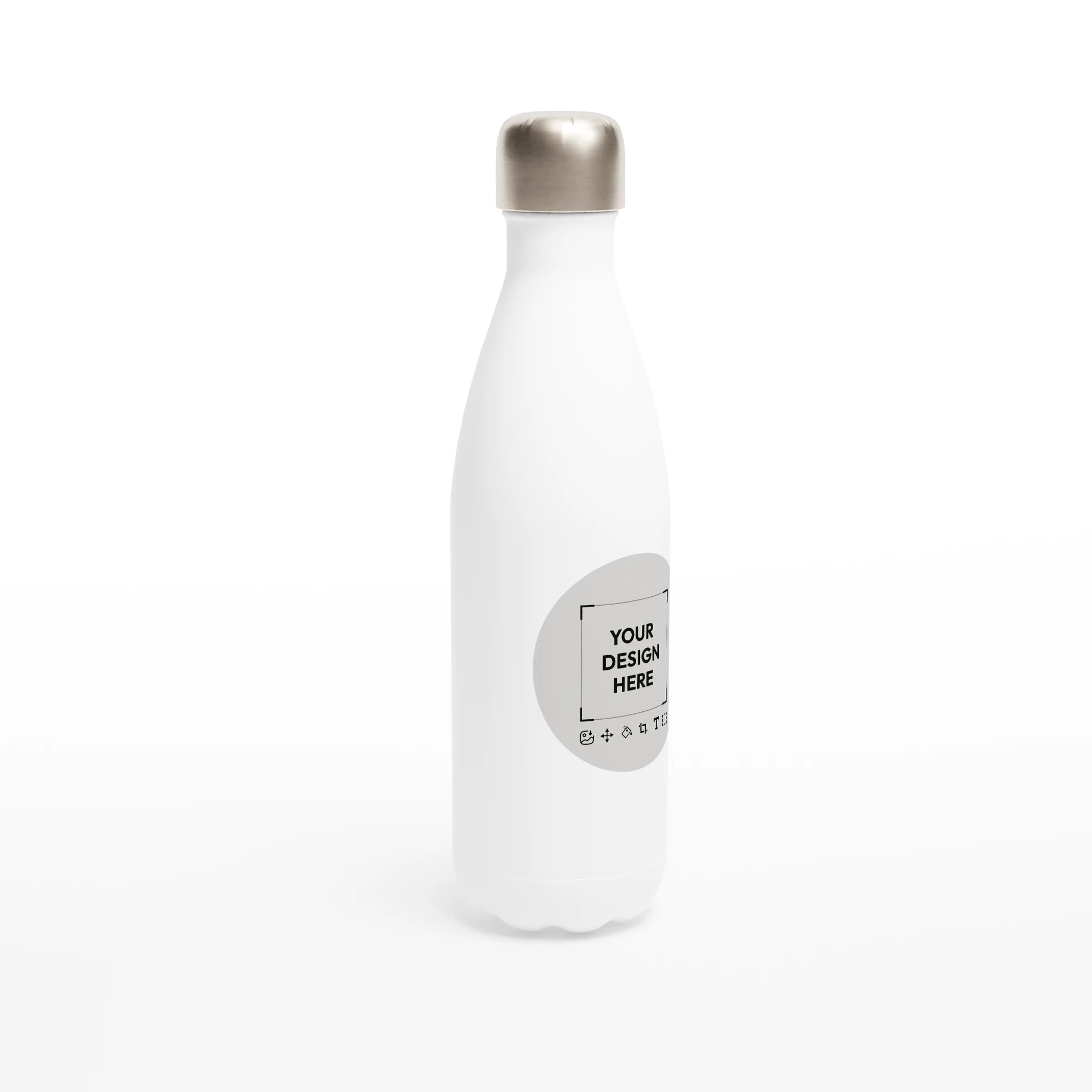 Personalisierte Edelstahl Trinkflasche | Eigener Text oder Foto Design – Thermobecher for everyday use | AZIKX