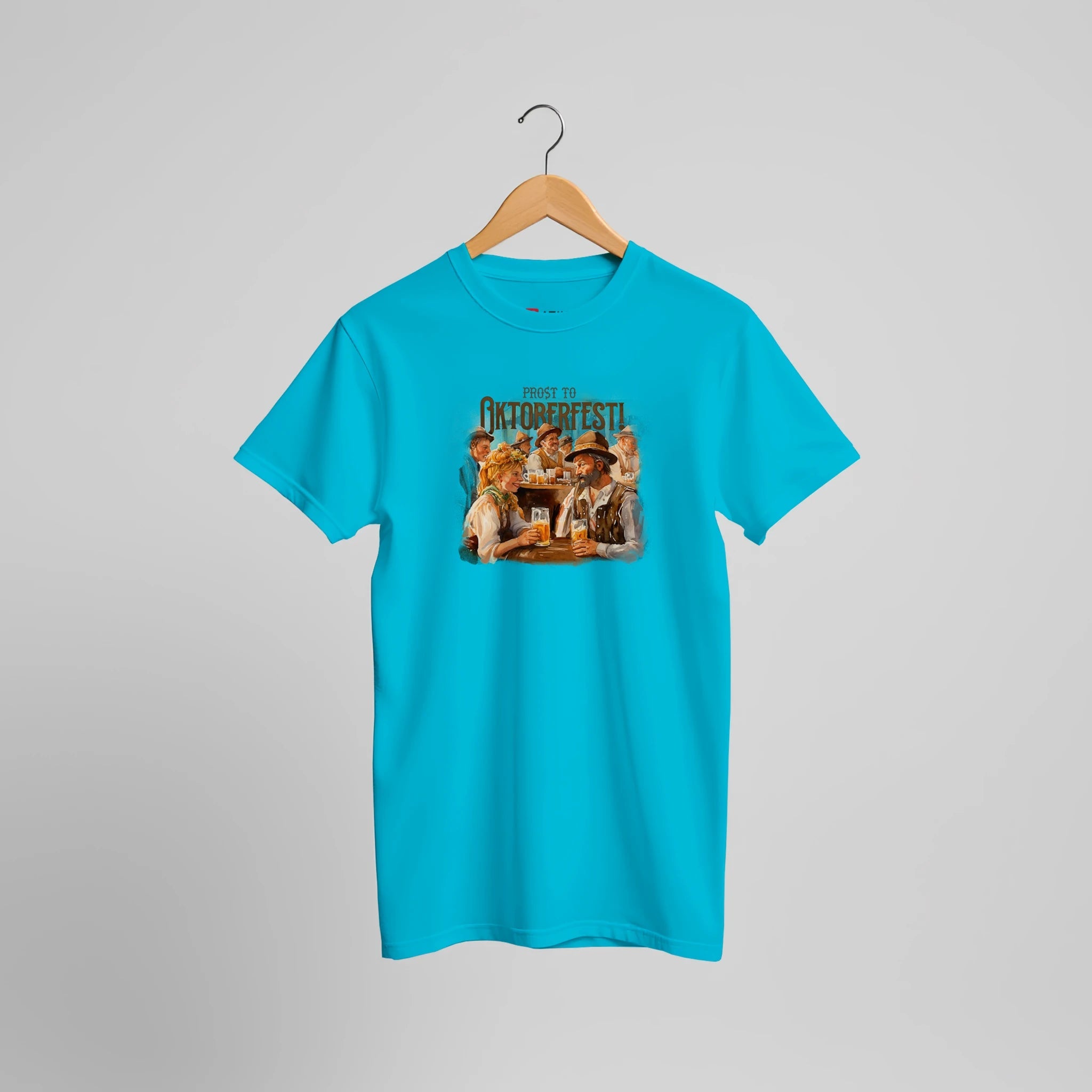 Prost to Oktoberfest T-Shirt | Wiesn Bierfest Biergarten Motiv mit Bayerischer Tradition – T-Shirt for everyday use | AZIKX