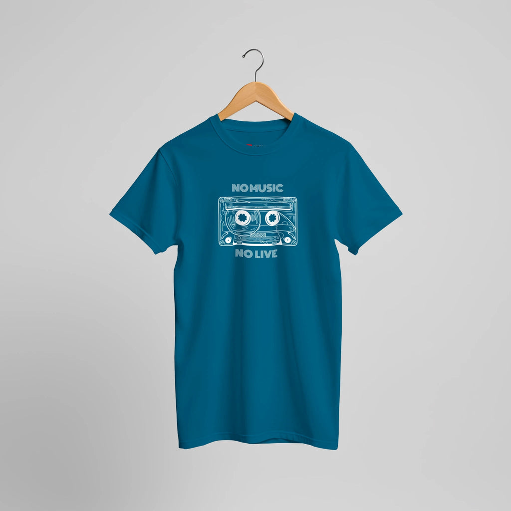 Retro Musik Kassette T-Shirt | Personalisierbarer Text & Mixtape Design – T-Shirt for everyday use | AZIKX