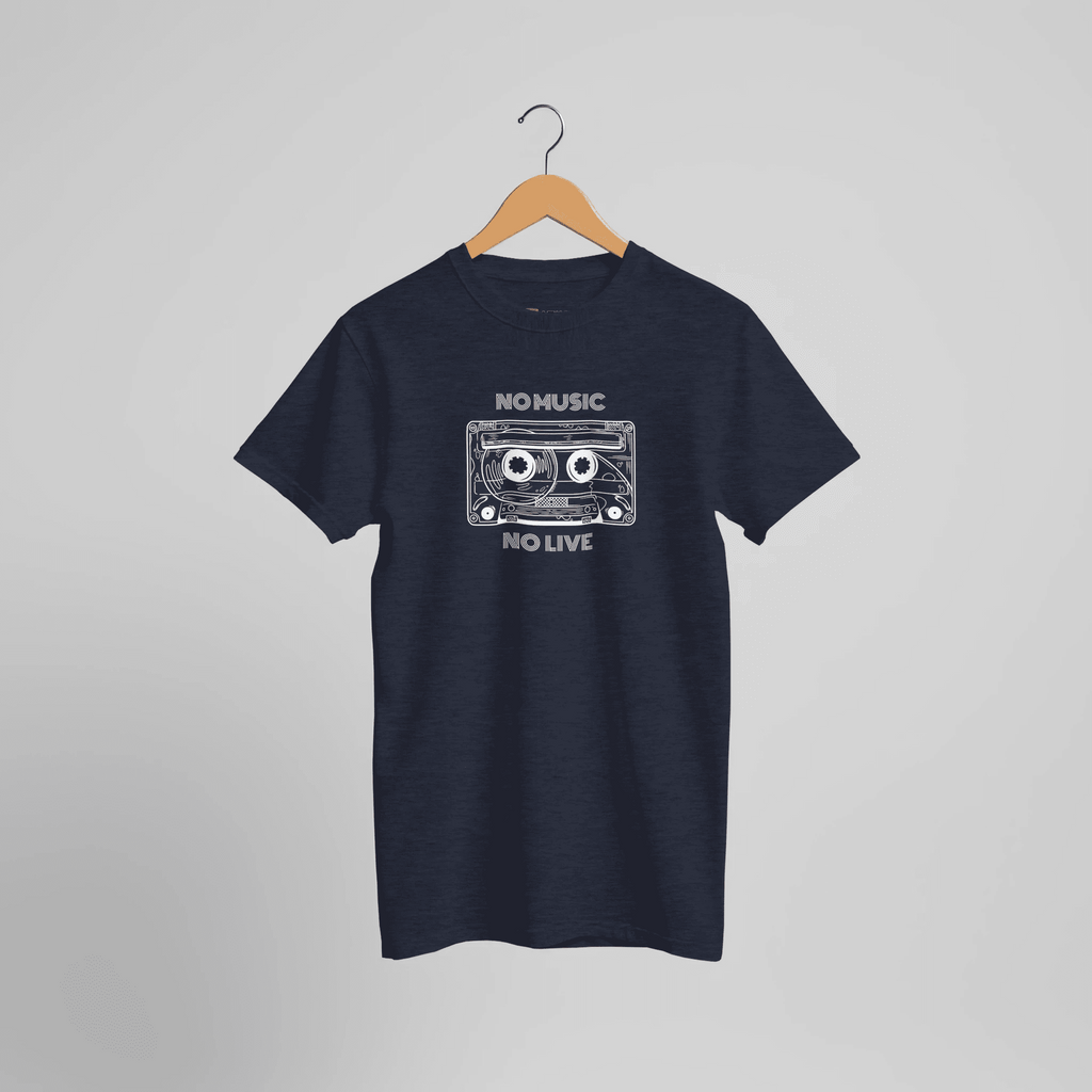 Retro Musik Kassette T-Shirt | Personalisierbarer Text & Mixtape Design – T-Shirt for everyday use | AZIKX