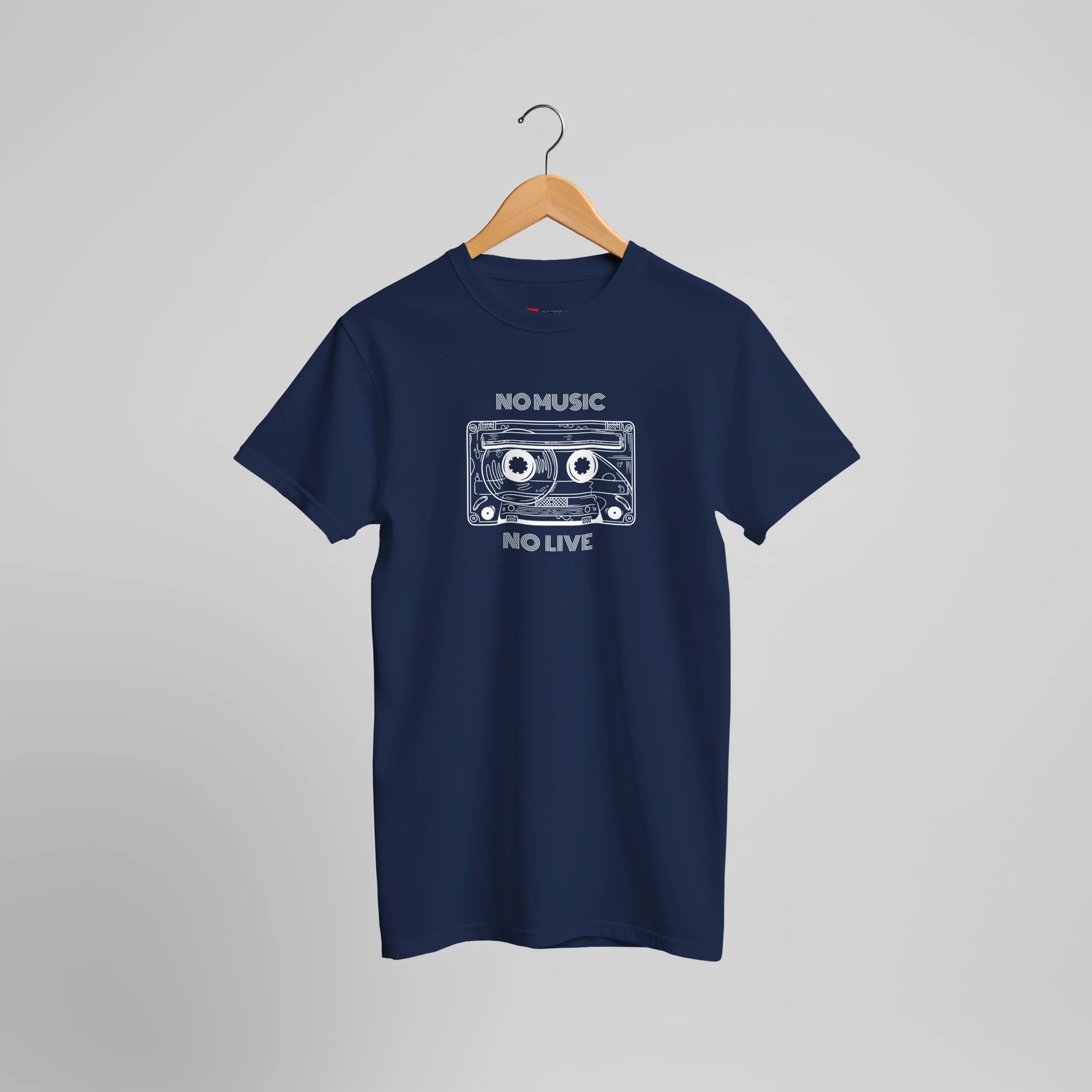 Retro Musik Kassette T-Shirt | Personalisierbarer Text & Mixtape Design – T-Shirt for everyday use | AZIKX