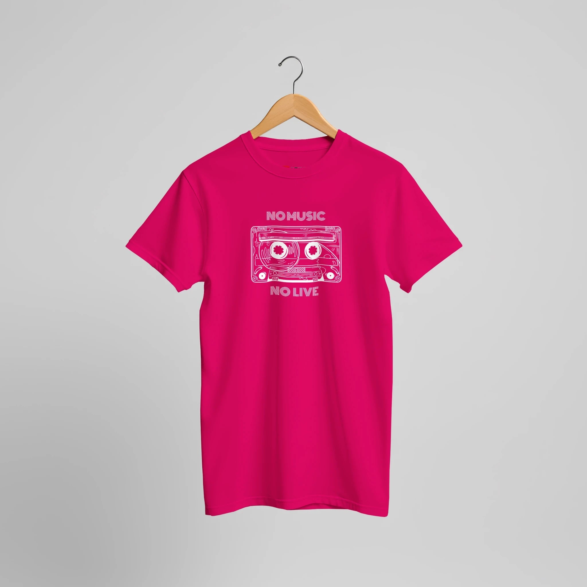 Retro Musik Kassette T-Shirt | Personalisierbarer Text & Mixtape Design – T-Shirt for everyday use | AZIKX