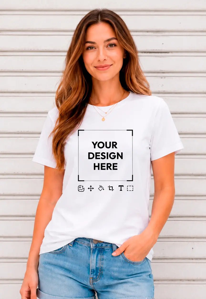 T-Shirt mit eigenem Design erstellen | Individuelles Druck Shirt – T-Shirt for everyday use | AZIKX