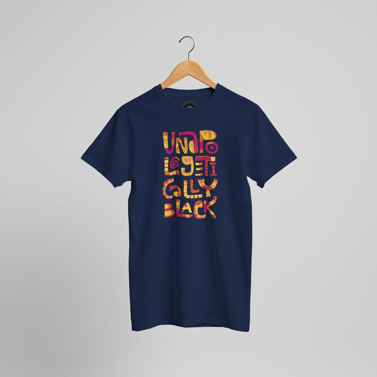 T-Shirt „Unapologetically Black“ | Starkes Statement für Identität – T-Shirt for everyday use | AZIKX