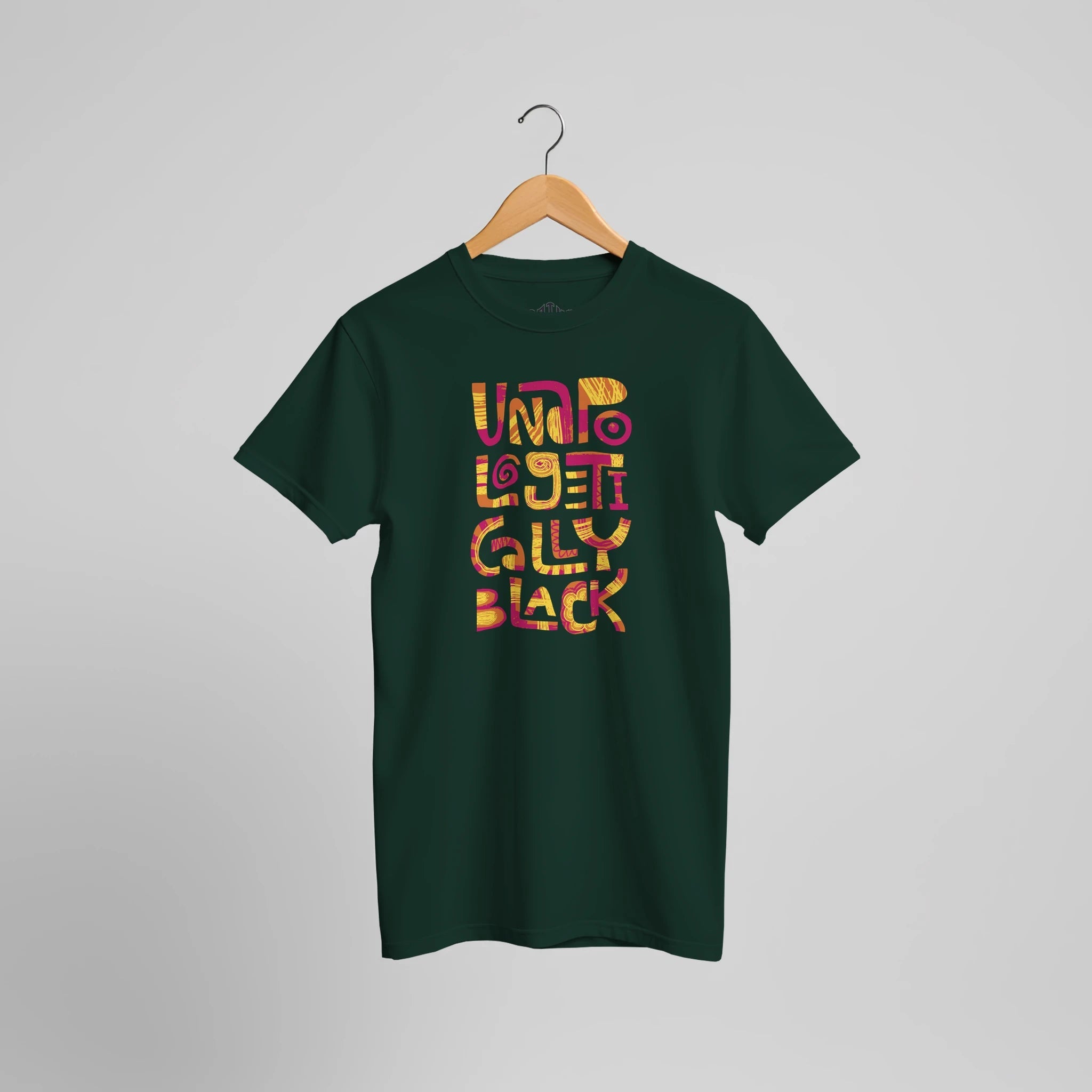 Unapologetically Black T-Shirt | Starkes Black Pride Statement Kultur Design – T-Shirt for everyday use | AZIKX