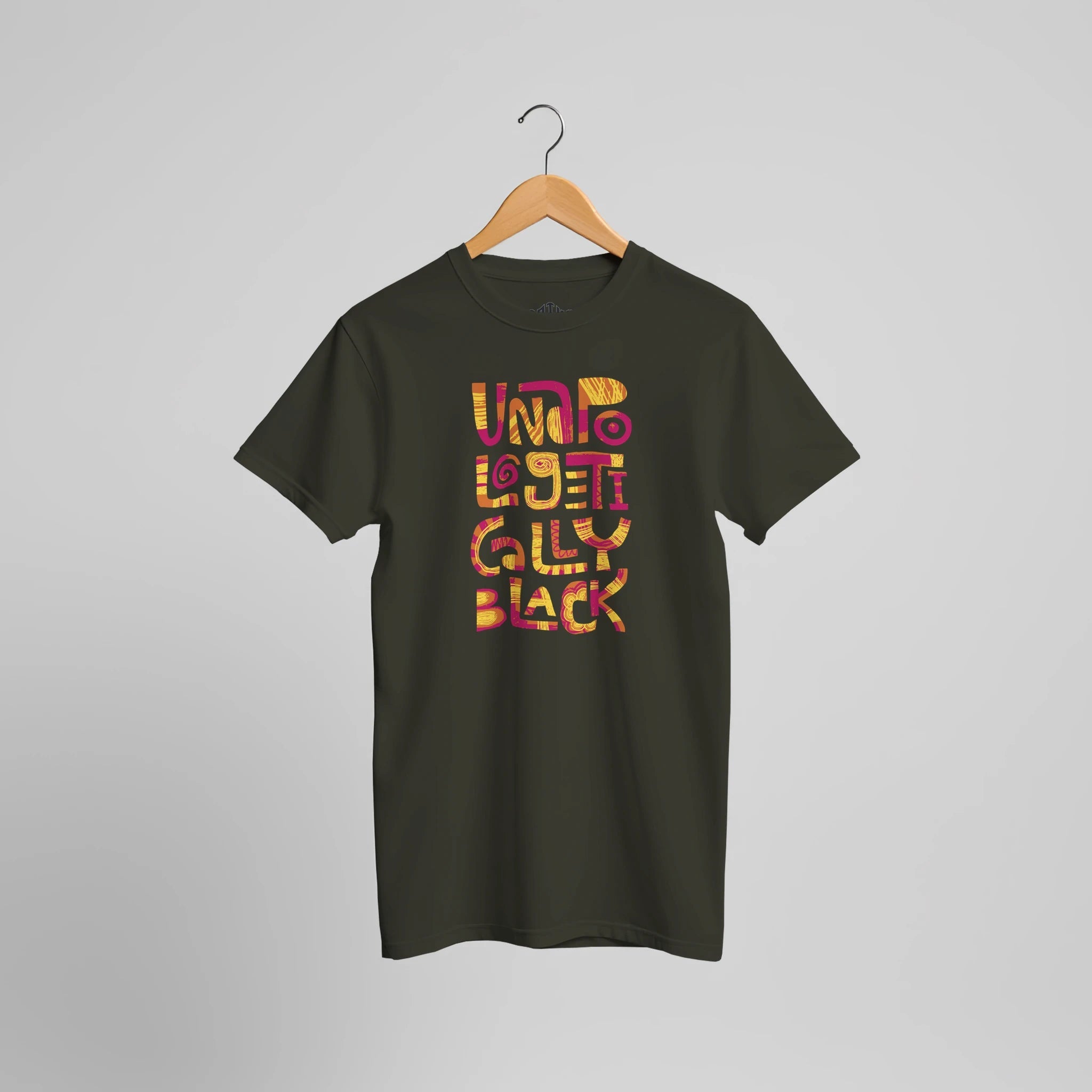 Unapologetically Black T-Shirt | Starkes Black Pride Statement Kultur Design – T-Shirt for everyday use | AZIKX