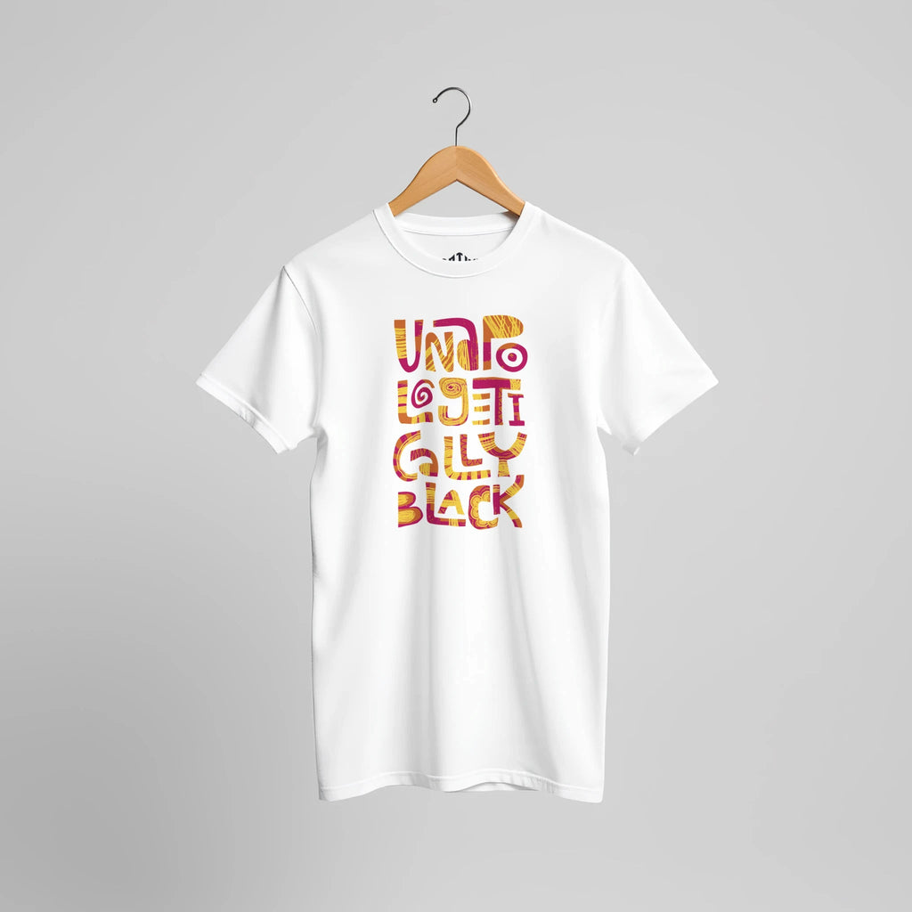 Unapologetically Black T-Shirt | Starkes Black Pride Statement Kultur Design – T-Shirt for everyday use | AZIKX