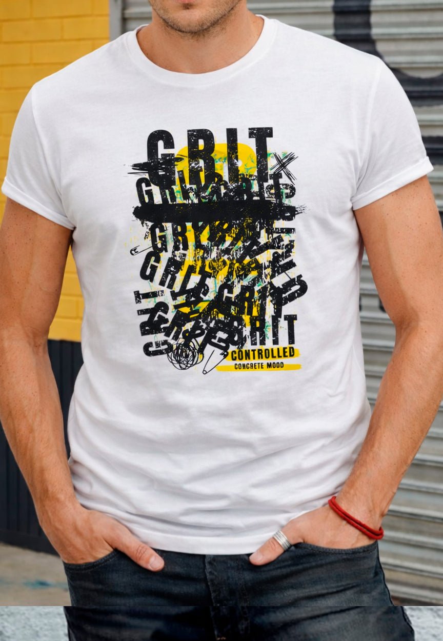 Urbaner Puls – Kreatives Street - Art Design T-Shirt mit markantem Grafik - Print – T-Shirt for everyday use | azikx.store