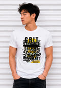 „GRIT“ Street-Art Grafik T-Shirt | Urbanes Typografie-Motiv | AZIKX
